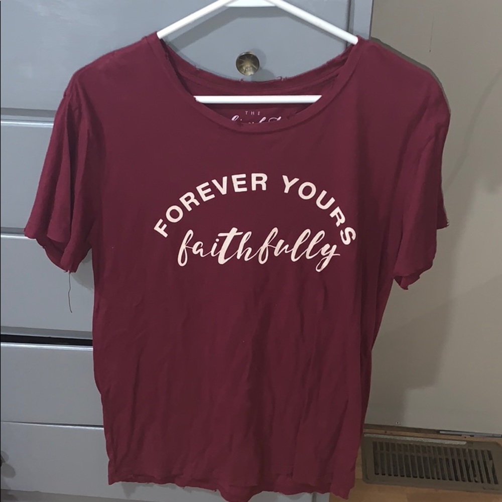Forever yours faithfully tee